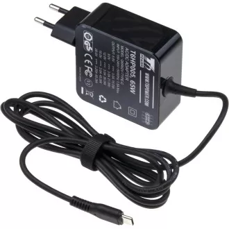 Adaptor universal pentru laptop T6 Power, 65W, USB-C