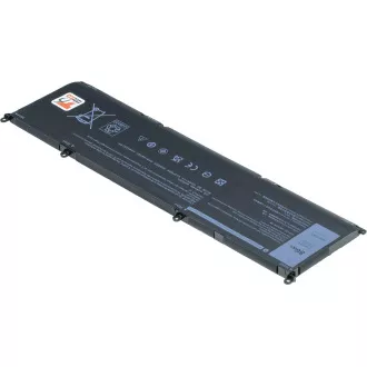 Baterie T6 Power Dell Precision 5550, 5560, XPS 9500, 9510, G5 5515, 7200mAh, 86Wh, 6celule, Li-pol