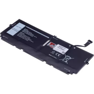 Baterie T6 Power pentru Dell XPS 13 9300, XPS 13 9310, 6842mAh, 52Wh, 4 celule, Li-pol