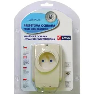 Protector de supratensiune 1 priză Protector de supratensiune 1 priză