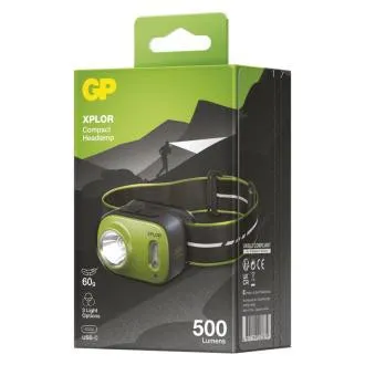 Far cu LED reincarcabil GP Xplor PHR17, 500 lm Far cu LED reincarcabil GP Xplor PHR17, 500 lm