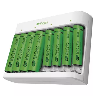 Încărcător de baterii GP ECO E811 4xAA2100 4xAAA850 Încărcător de baterii GP ECO E811 4xAA2100 4xAAA850