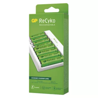 Încărcător de baterii GP ECO E811 4xAA2100 4xAAA850 Încărcător de baterii GP ECO E811 4xAA2100 4xAAA850