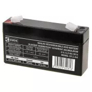 BATERIE SLA 6V/1.3Ah FA -4.7mm