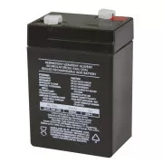 BATERIE SLA 6V /4Ah FA-4.7mm