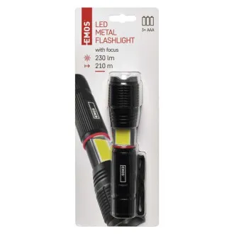 Lanternă cu LED-uri P3111, 5W 230Lm  3W COB   magnet