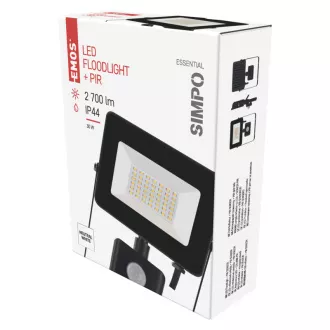 A CONDUS LUMINA REFLECTOARELOR SIMPO 30W 2700LM PIR