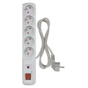 EMOS Surge protector 5z,1,5m (gri)