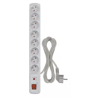EMOS Surge protector 8z,1,5m (gri) EMOS Surge protector 8z,1,5m (gri)