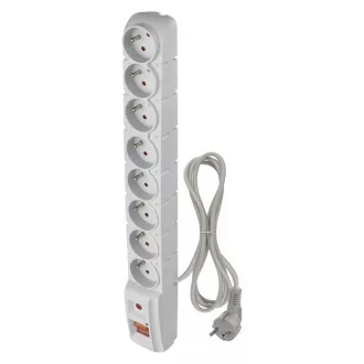 EMOS Surge protector 8z,1,5m (gri) EMOS Surge protector 8z,1,5m (gri)