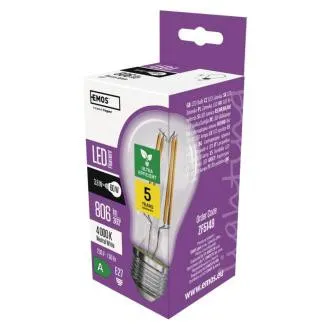 Bec cu LED A60/E27/3,8W/60W/806lm/alb neutru Bec cu LED A60/E27/3,8W/60W/806lm/alb neutru