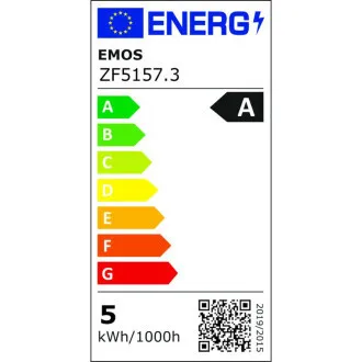 Bec cu LED A60/E27/5W/75W/1060lm/alb cald 3KS Bec cu LED A60/E27/5W/75W/1060lm/alb cald 3KS