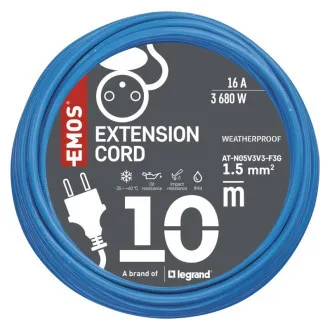 PRELUNGIE EMOS 1 DIN 10M CABLU ANTI-INGHET 1.5MM