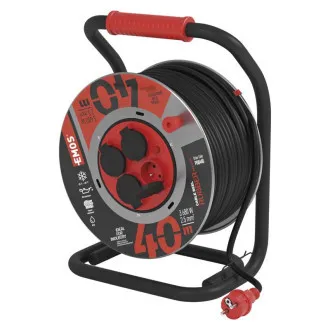 EMOS DUM METAL. 4 DIN 40M 2.5MM CAUCUC/NEOPREN