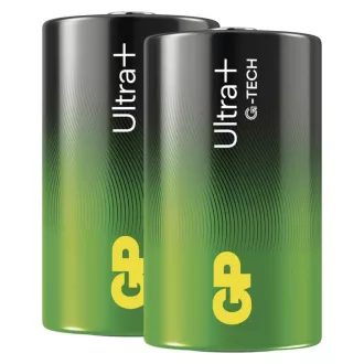 Baterie alcalină GP ULTRA PLUS D (LR20) - 2 buc.