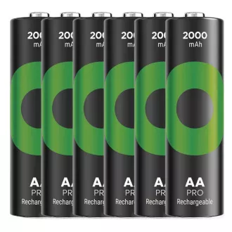 Bat de încărcare GP. ReCyko Pro AA (HR6) 2000mAh - 6 buc
