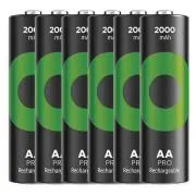 Bat de încărcare GP. ReCyko Pro AA (HR6) 2000mAh - 6 buc