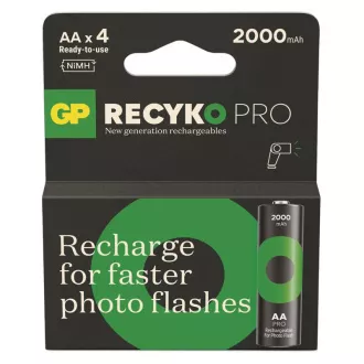 Flash foto reîncărcabil GP ReCyko Pro AA 2000mAh-4 buc Flash foto reîncărcabil GP ReCyko Pro AA 2000mAh-4 buc