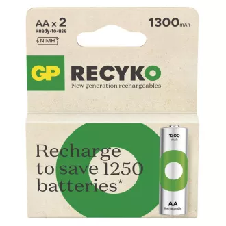 Baterie reîncărcabilă GP. ReCyko 1300 AA (HR6) - 2 buc.