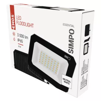 REFLECTOR LED EMOS SIMPO 30W, 3000Lm, 4000K