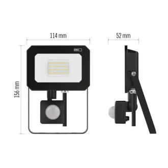 REFLECTOR LED EMOS SIMPO 20W, 2000Lm, 4000K, PIR REFLECTOR LED EMOS SIMPO 20W, 2000Lm, 4000K, PIR