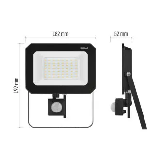 REFLECTOR LED EMOS SIMPO 50W, 5000Lm, 4000K, PIR REFLECTOR LED EMOS SIMPO 50W, 5000Lm, 4000K, PIR
