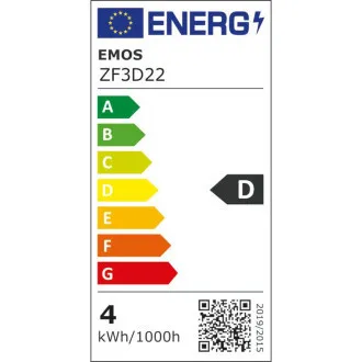 LUMANARE EMOS LED FLM 3,4W(40W) 470lm E14 WW