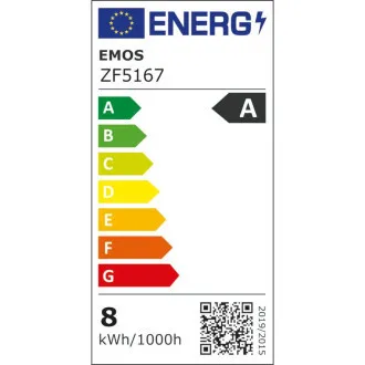 EMOS LED FLM A60 7,2 W(100 W) 1521 lm E27 WW CLASA A