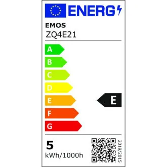 LUMANARE EMOS LED CLS 4,2W(40W) 470lm E27 WW LUMANARE EMOS LED CLS 4,2W(40W) 470lm E27 WW