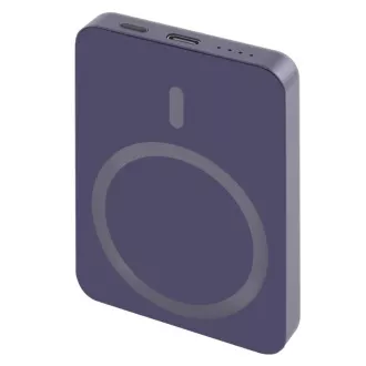 Baterie EMOS Powerbank WI 522, încărcare wireless 20W, 5.000mAh, ALBASTRU, 1xUSB-C