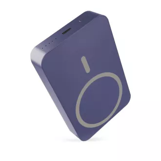 Baterie externă EMOS WI 1046, încărcare wireless 20W, 10.000mAh, ALBASTRU, 1xUSB-C