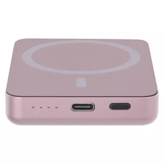 Baterie EMOS Powerbank WI 522, încărcare wireless 20W, 5.000mAh, SALMON, 1xUSB-C Baterie EMOS Powerbank WI 522, încărcare wireless 20W, 5.000mAh, SALMON, 1xUSB-C