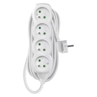 Cablu prelungitor EMOS 4z/5m 1.5mm