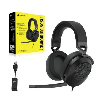 CORSAIR HS65 SURROUND/7.1/Jack/Fir/Negru CORSAIR HS65 SURROUND/7.1/Jack/Fir/Negru
