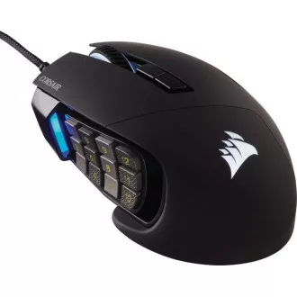 CORSAIR Scimitar Elite/Gaming/Optic/Dreapace/18.000 DPI/USB cu fir/Negru CORSAIR Scimitar Elite/Gaming/Optic/Dreapace/18.000 DPI/USB cu fir/Negru