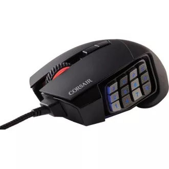 CORSAIR Scimitar Elite/Gaming/Optic/Dreapace/18.000 DPI/USB cu fir/Negru CORSAIR Scimitar Elite/Gaming/Optic/Dreapace/18.000 DPI/USB cu fir/Negru