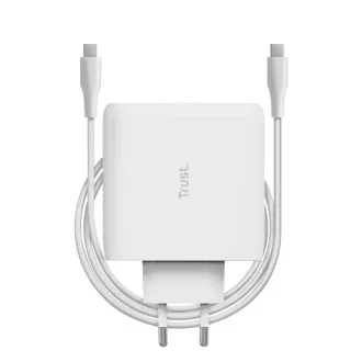 ÎNCĂRCĂTORUL TRUST MAXO 100W USB-C BLANC