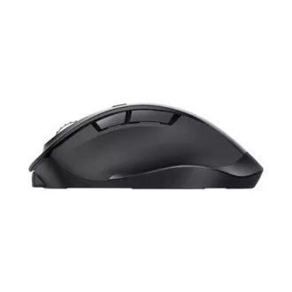 Mouse wireless multi-dispozitiv Trust Fyda/Birou/Optic/Drepți/2.400 DPI/USB+BT/Negru