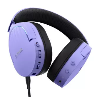 Trust Gaming GXT 491P Fayzo/7.1/Jack/Wired/BT-USB/Wireless/Violet
