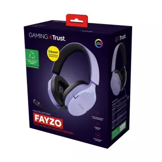 Trust Gaming GXT 491P Fayzo/7.1/Jack/Wired/BT-USB/Wireless/Violet