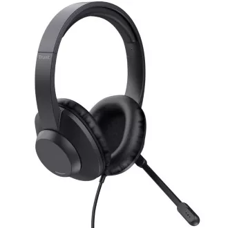 Trust Ayda Max/USB-A/C/Negru