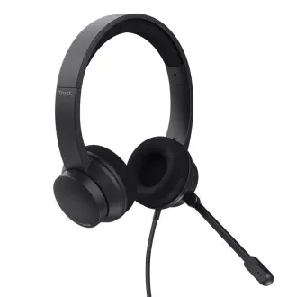 Aveți încredere în HS-260/Stereo/USB/Cu fir/Negru Aveți încredere în HS-260/Stereo/USB/Cu fir/Negru