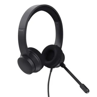 Aveți încredere în HS-260/Stereo/USB/Cu fir/Negru Aveți încredere în HS-260/Stereo/USB/Cu fir/Negru