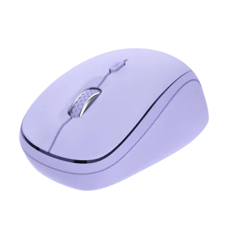 TRUST Yvi+ Multi-Dispozitiv/Birou/Optic/1600 DPI/USB+BT/Violet