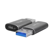 TRUST CALYX ADAPTATOR USB-A la USB-C pachet de 2