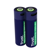 BATERII REÎNCĂRCABILE TRUST USB-C 2P - AA