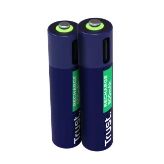 BATERII REÎNCĂRCABILE TRUST USB-C 2P - AAA