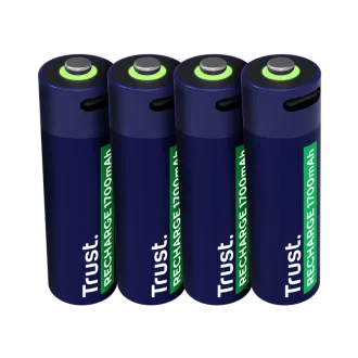BATERII REÎNCĂRCABILE TRUST USB-C 4P - AA BATERII REÎNCĂRCABILE TRUST USB-C 4P - AA