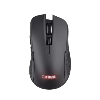 TRUST GXT931/Gaming/Laser/Dreapta/7200 DPI/Fired+Wireless/Negru