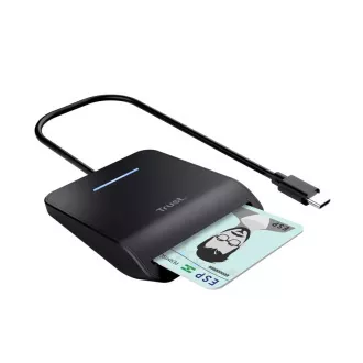 Cititor de carduri inteligente TRUST PRIMO USB-C DNI